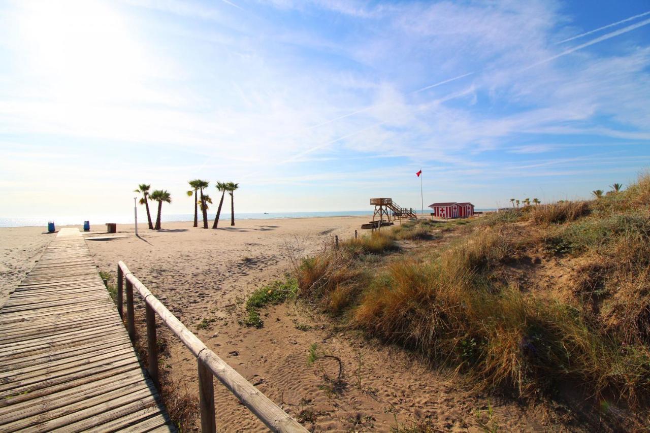 Global Properties, Moderno Apartamento Con Terraza Y Vistas Al Mar Canet d’En Berenguer Kültér fotó